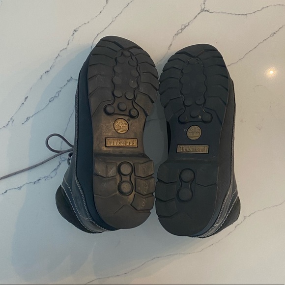 Timberland men leather shoes white stitch 11 M - Picture 11 of 13